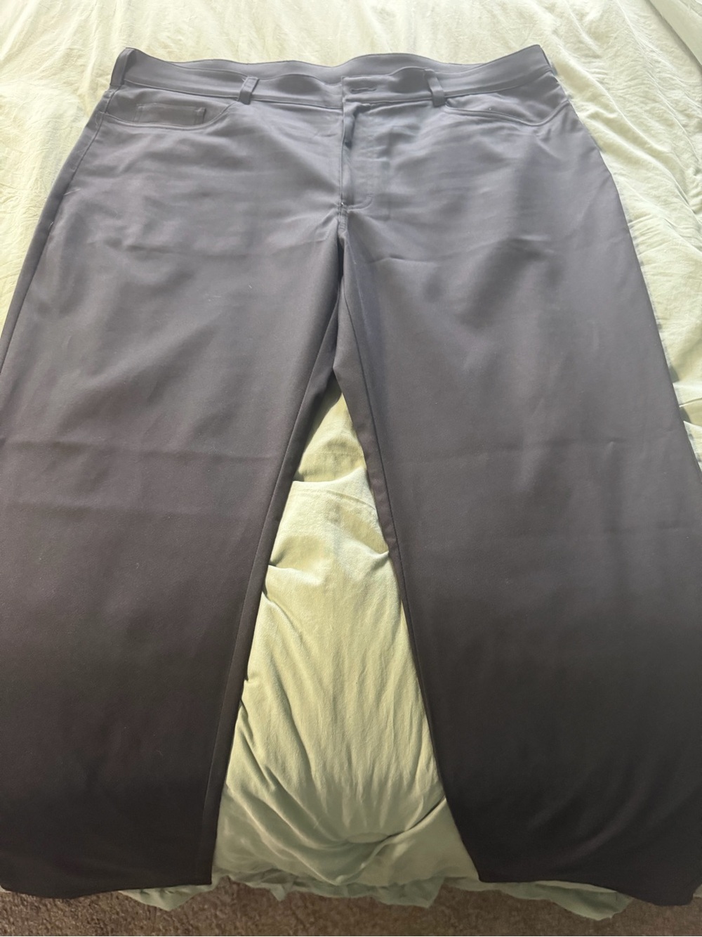 Perry Ellis Men's Charcoal Dress Pants
